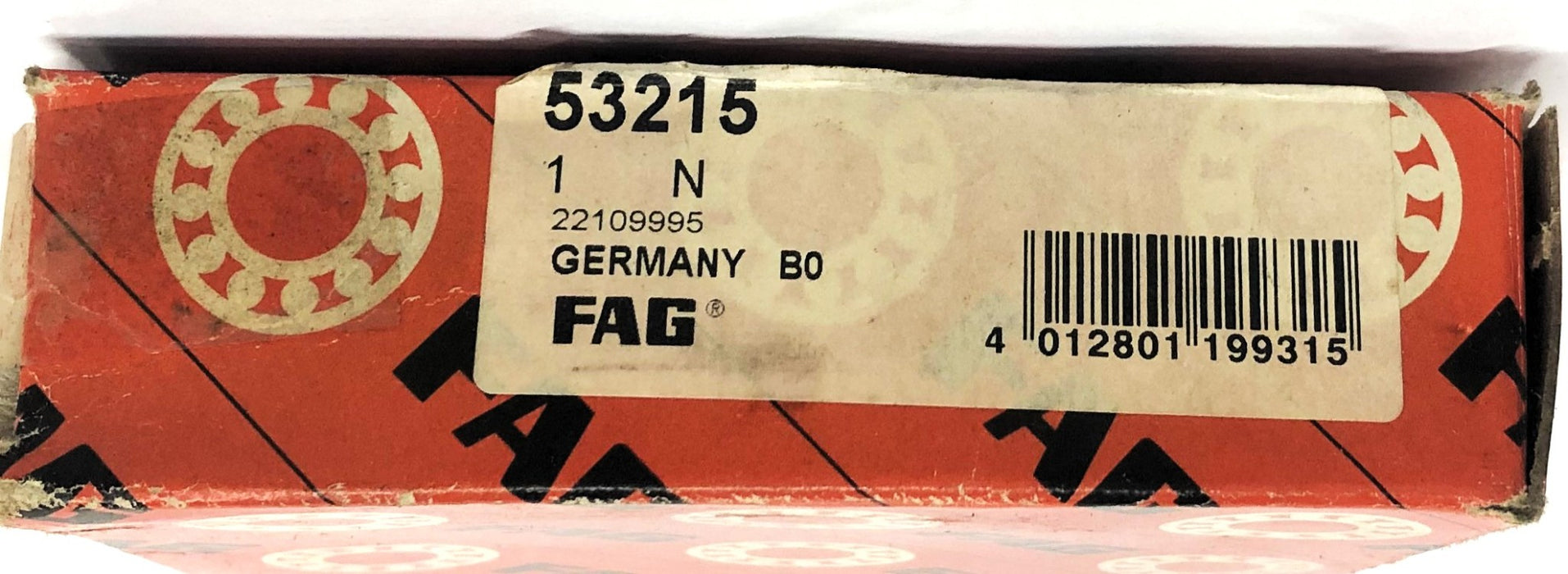 FAG Thrust Ball Bearing 53215 NOS