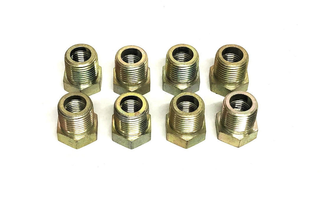 Unbranded Male To Female Adapter Fitting 3/8 Inch [Lot of 8] NOS