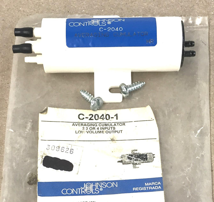 Johnson Controls Averaging Cumulator 2 3 or 4 Inputs C-2040-1 NOS