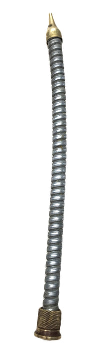 Unbranded 1/4"-28 Thread Corrugated Metal Body Air/Oil Sprayer (8" Long) USED