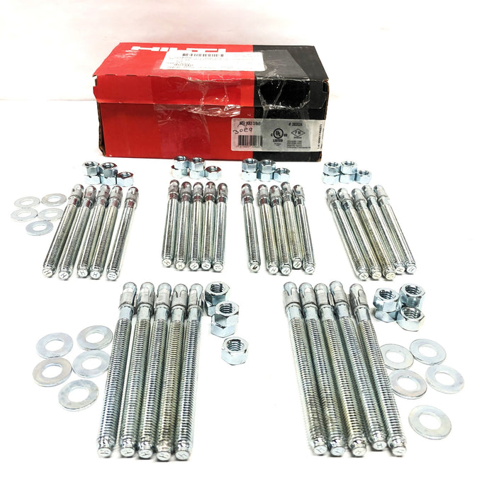 Hilti Kwik Bolt 30 Piece Concrete Expansion Anchor KB3-3/8x5 (282524) NOS