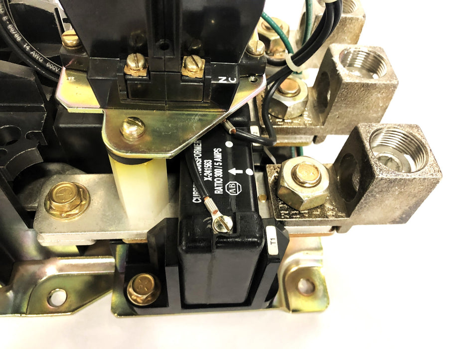 Allen-Bradley Size 5 Series L 3 Phase 3 Pole 270AMP-600VAC Starter 509-F0D NOS