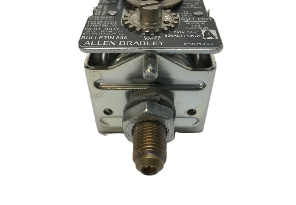 Allen-Bradley Pressure Control Switch 836AL11-NKCS NOS