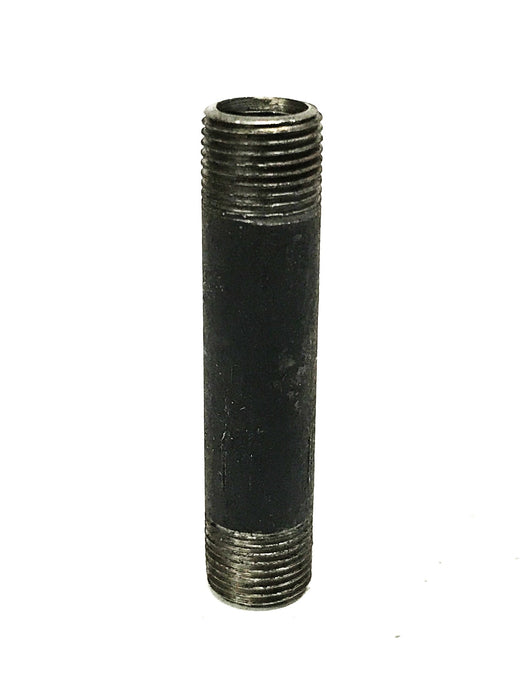 Unbranded Black Steel Threaded Pipe 3/8 inch x 3 inch [Lot of 26] NOS