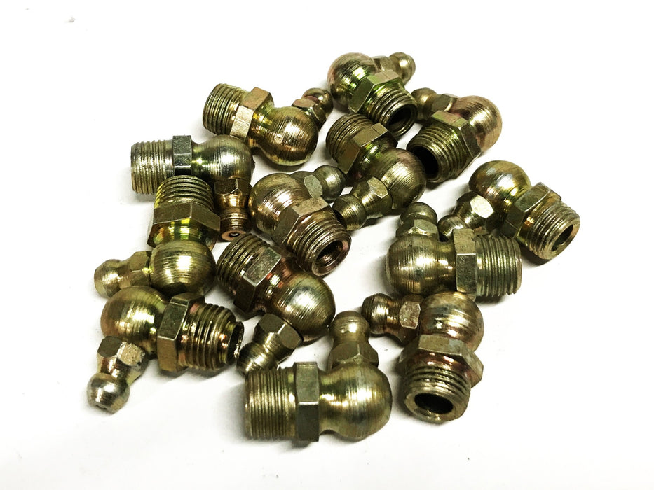 Unbranded M10 90 degree Grease Zerk Fitting M10-90 [Lot of 13] NOS