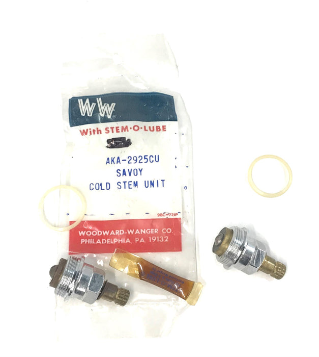 Woodward-Wanger/Savoy Cold Stem Unit AKA-2925CU (11-0621) [Lot of 2] NOS