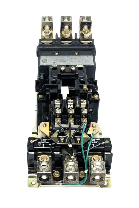Allen-Bradley Size 5 Series L 3 Phase 3 Pole 270AMP-600VAC Starter 509-F0D NOS