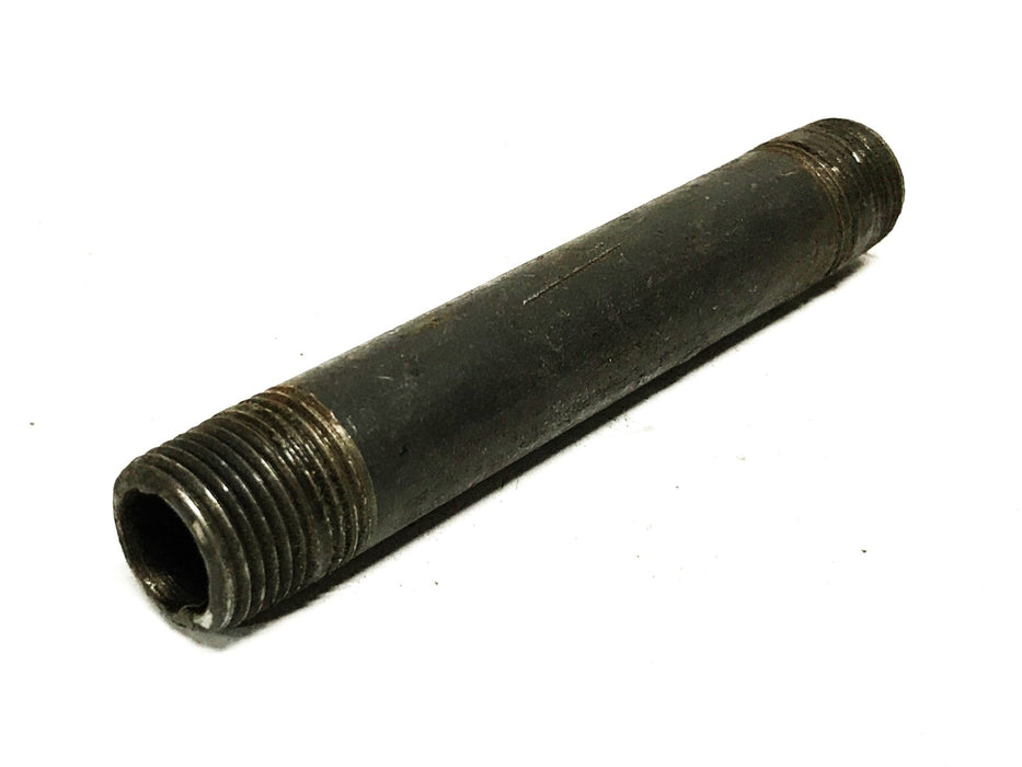 Unbranded Black Steel Threaded Pipe 3/8 inch x 4 inch [Lot of 14] NOS