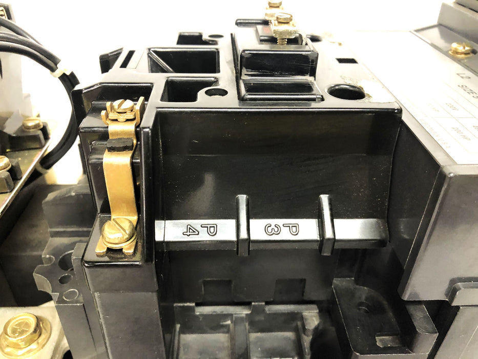 Allen-Bradley Size 5 Series L 3 Phase 3 Pole 270AMP-600VAC Starter 509-F0D NOS