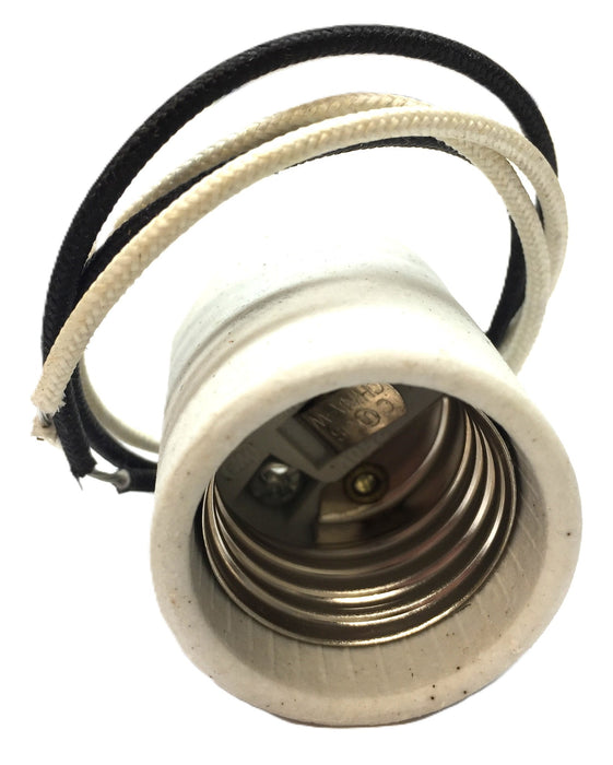 Hubbell Medium Base 12" Leads 250V/660W Lampholder RL156 [Lot of 2] NOS