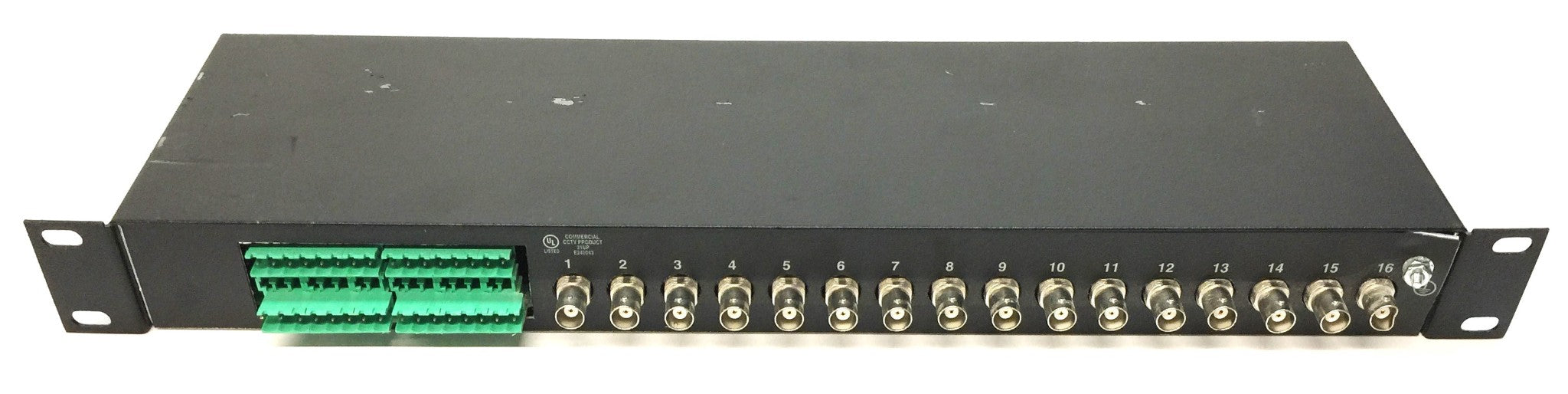 NITEK UTP Video System HUB 16-Port VH1639 (Untested) USED