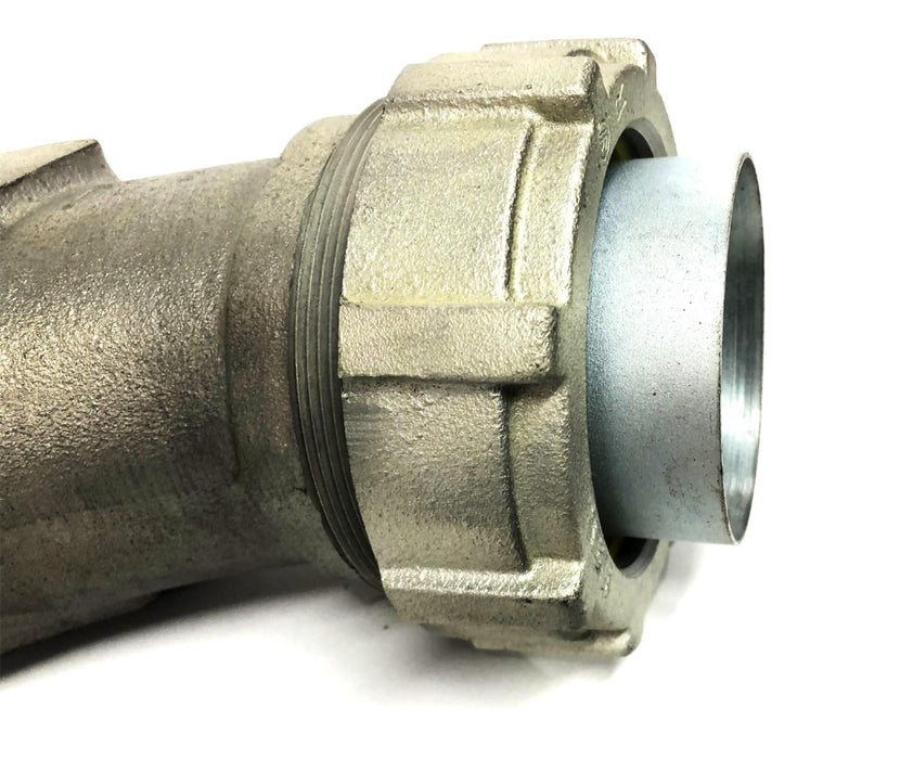 Ideal Liquid-Tight 3IN 90 Degree Flexible Metallic Conduit Connector 75-328 NOS