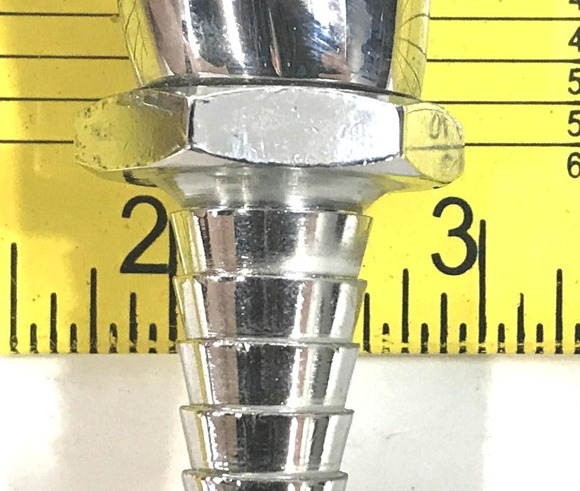 T&S Brass Lab Straight Stop 3/8 Male NPT BL-4500-01 NOS