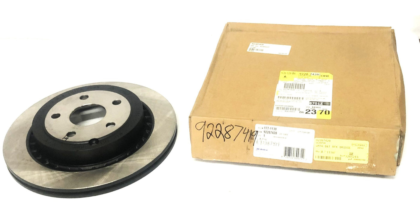 AC Delco GM Rear Brake Rotor 1771130 (92287428) NOS