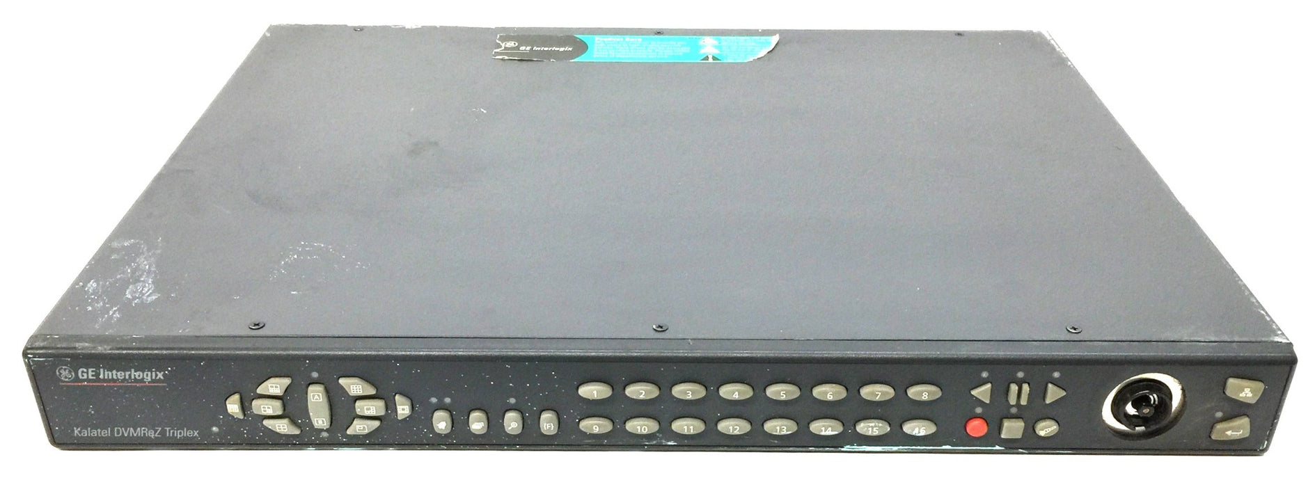 GE/Interlogix Kalatel Multiplexer Recorder DVMRe-16ezT-500 (Untested) Parts Only