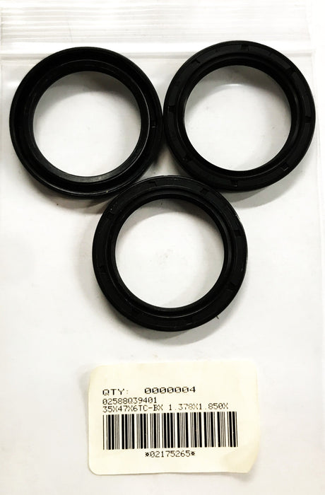 TC Oil Dusk Seal with Garter Spring 35X47X6TC-BX [Lot of 3] NOS