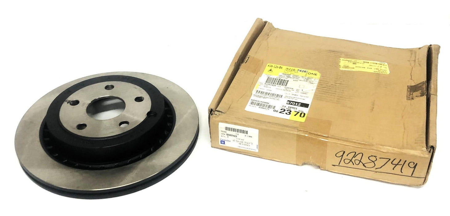GM Rear Brake Rotor 92287428 NOS