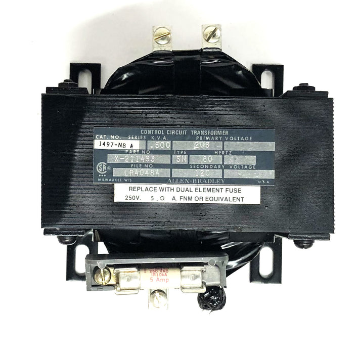 Allen- Bradley 500V Series A Control Circuit Transformer 1497-N18 (X-211493) NOS