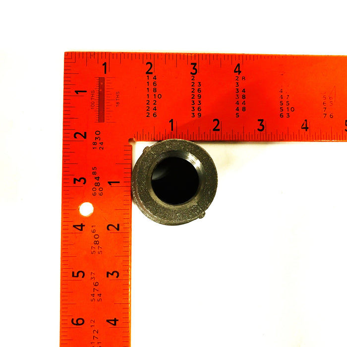 Ward 1 inch Female x 3/4 inch Female Malleable Iron Coupling [Lot of 2] NOS