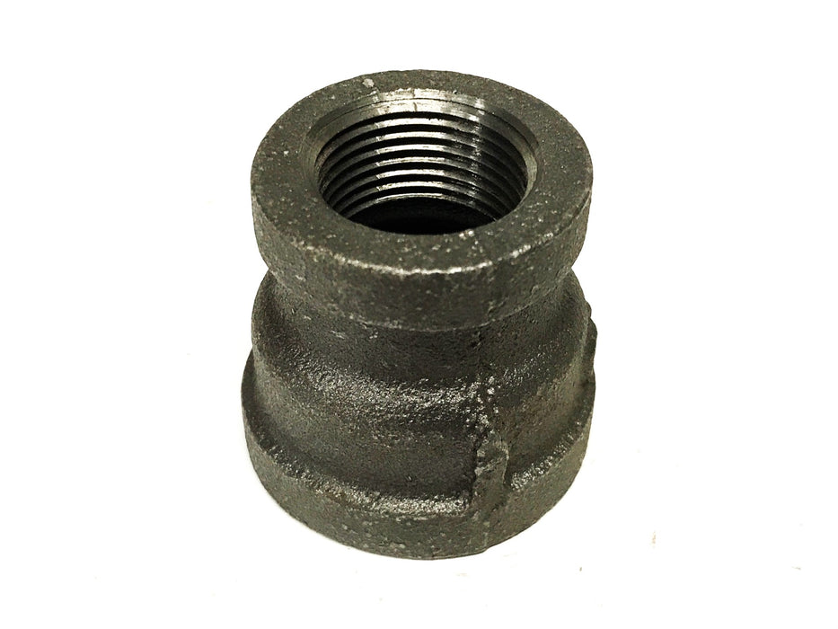 Ward 1 inch Female x 3/4 inch Female Malleable Iron Coupling [Lot of 3] NOS
