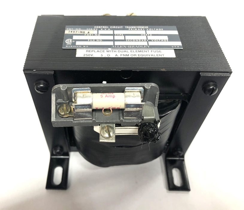 Allen- Bradley 500V Series A Control Circuit Transformer 1497-N18 (X-211493) NOS
