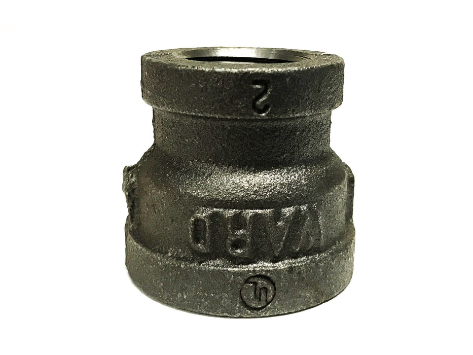 Ward 1 inch Female x 3/4 inch Female Malleable Iron Coupling [Lot of 3] NOS