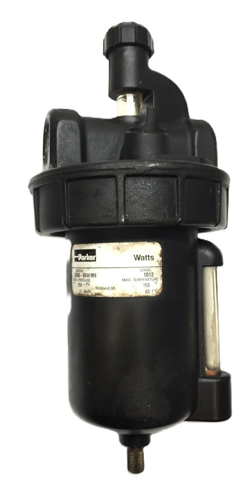 Parker Pneumatic Lubricator L606-04W/M9 Max Pressure 250 psi (17Bar) USED