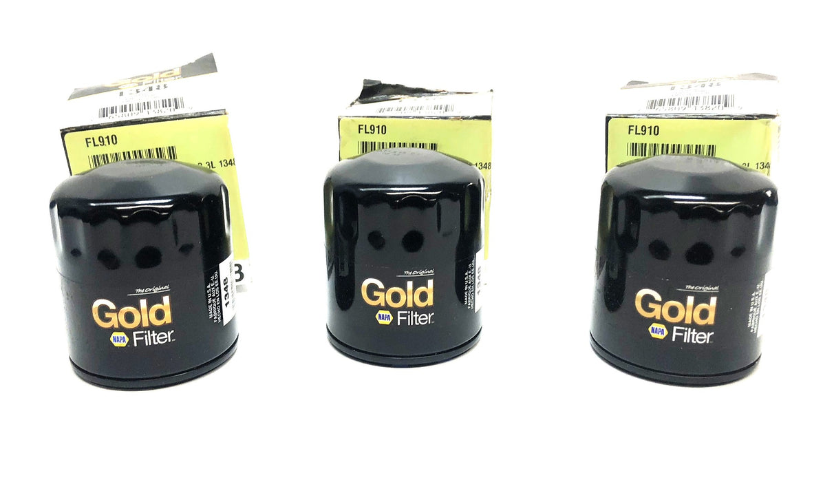 Napa Gold Oil Filter 1348 [Lot Of 3] NOS