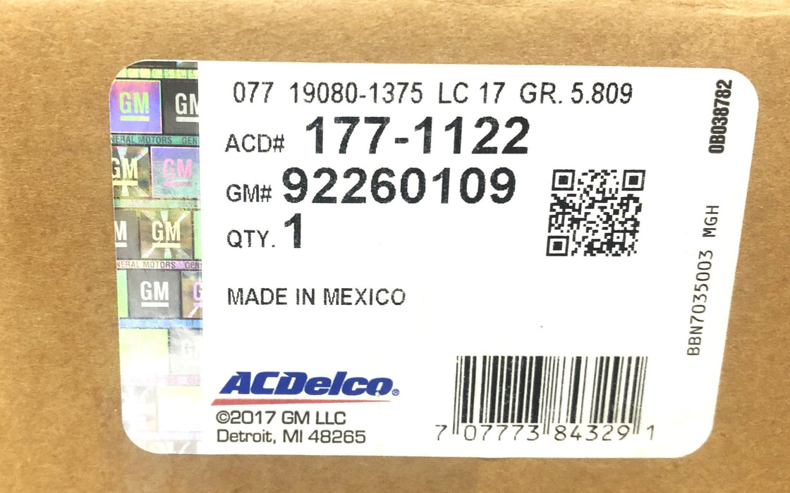 AC Delco GM Front Brake Rotor 1771122 (92260109) NOS