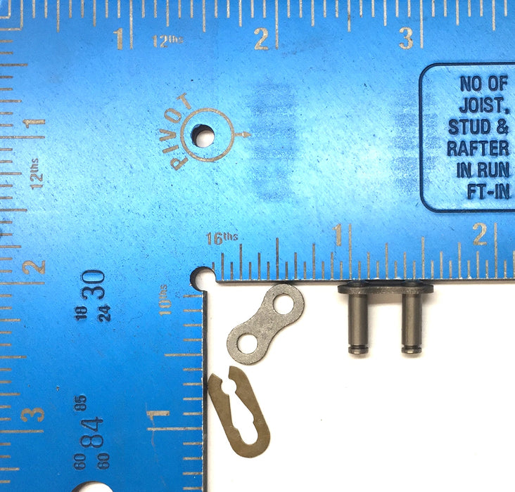 ANSI No. 35-1R 3/8" Pitch x 3/16" Width Connecting Link [Lot of 4] NOS