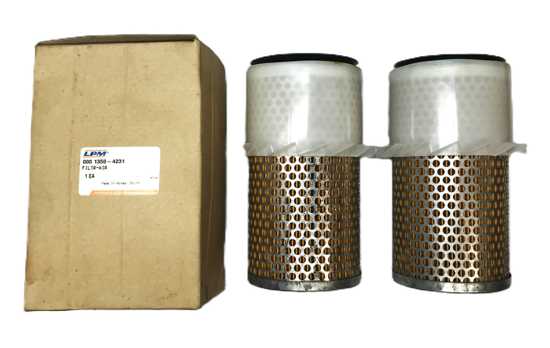 LPM Forklift Air Filter 1350-4231 [Lot of 2] NOS