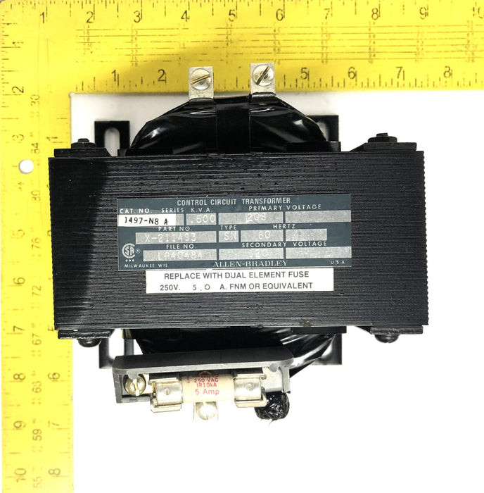 Allen- Bradley 500V Series A Control Circuit Transformer 1497-N18 (X-211493) NOS