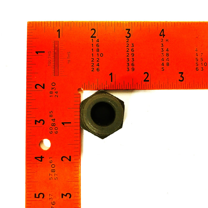 Unbranded 3/4 inch Male x 1/4 inch Female Black Iron Bushing [Lot of 19] NOS