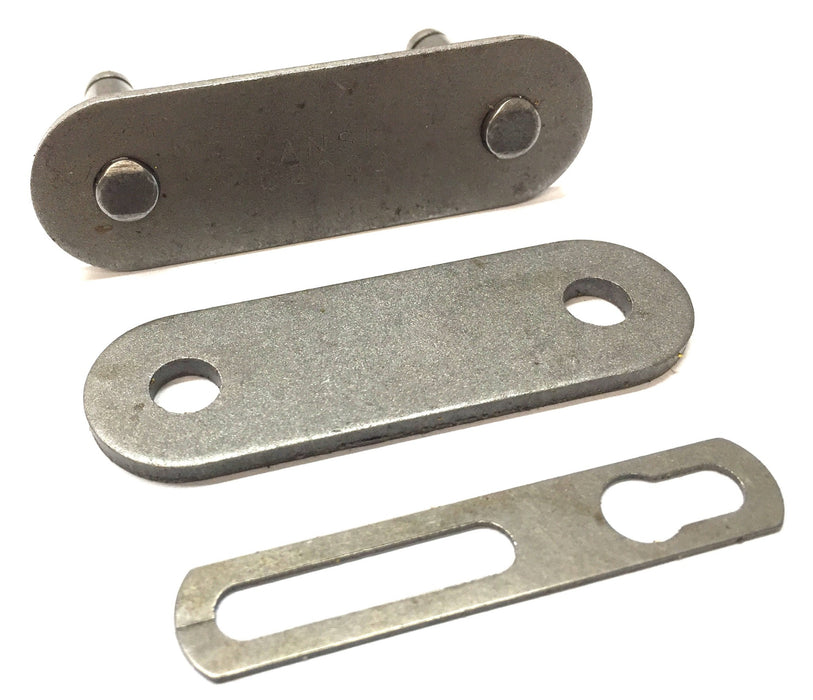 ANSI No. C2060 1-1/2" Pitch x 1/2" Width Connecting Link [Lot of 2] NOS