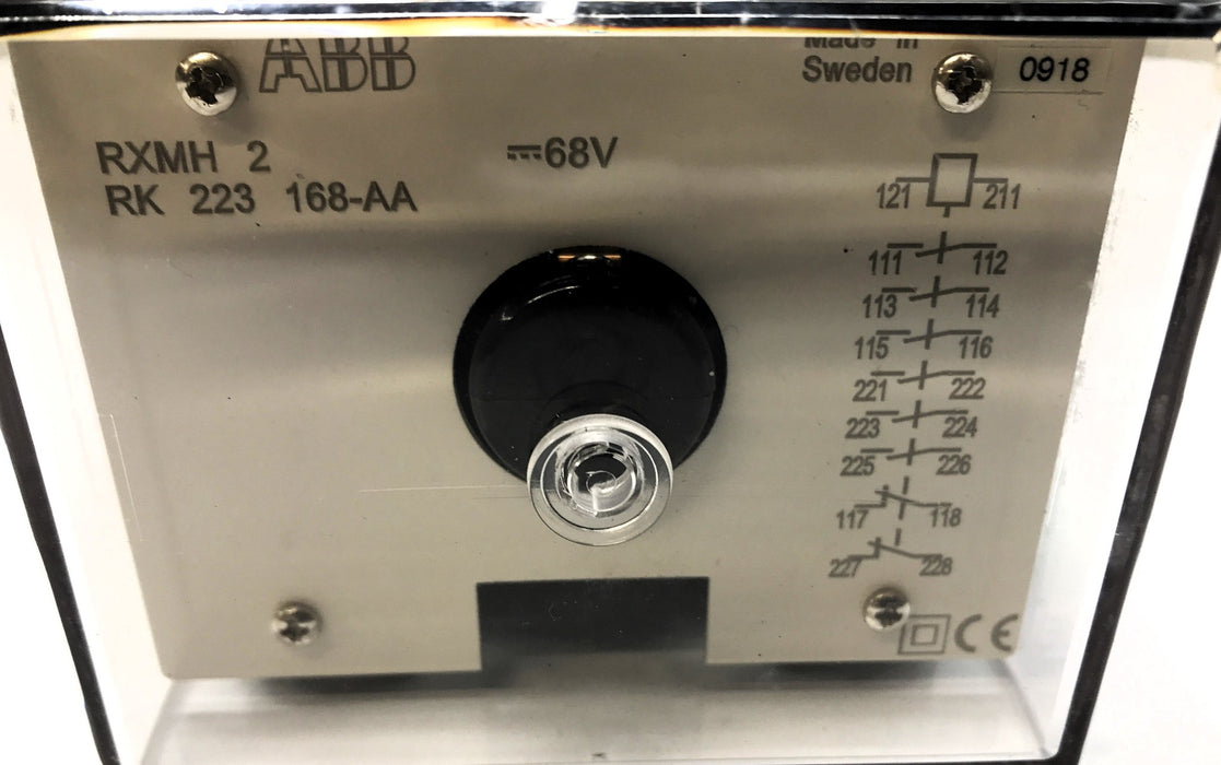 ABB Auxiliary Relay RXMH2 (RK223168-AA) NOS