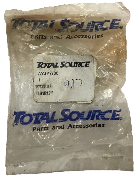 Total Source Forklift Hyster Diaphragm HY1339102 NOS
