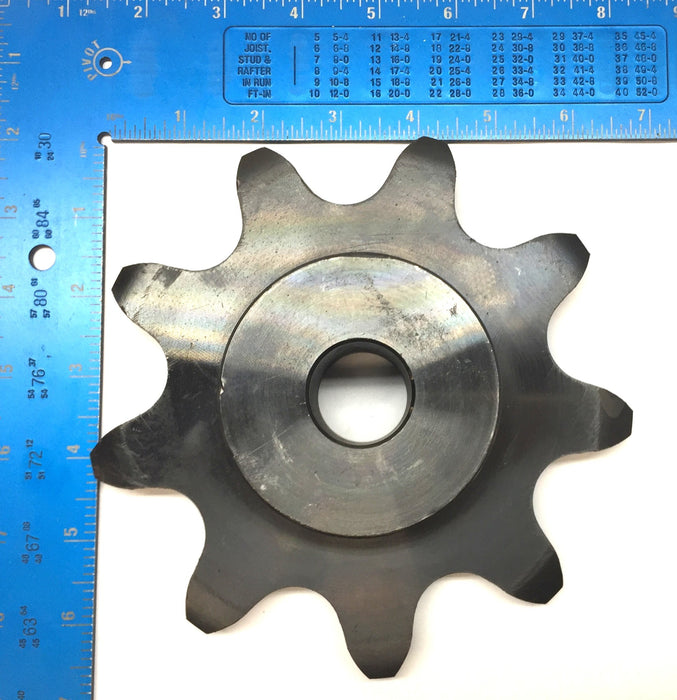 Peer 9-Tooth Double-Pitch Sprocket Bore (No Keyway) 2082B9 x 1.125" NOS