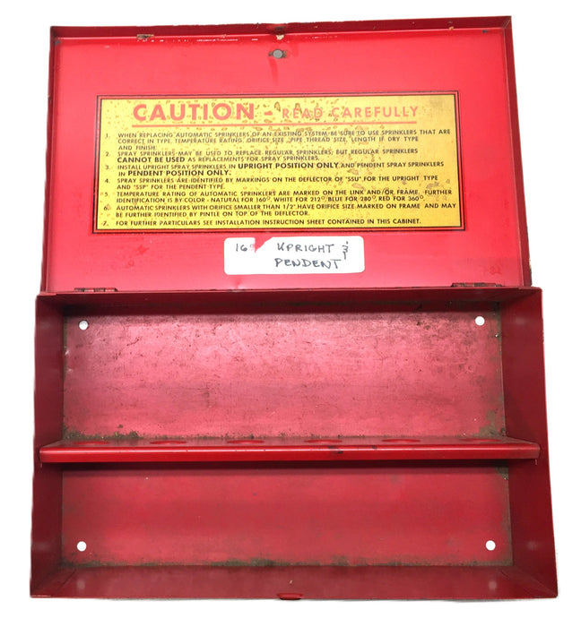 Reliable Automatic Steel Sprinkler 12" x 7" x 3" Box (No Sprinklers Incl.) USED