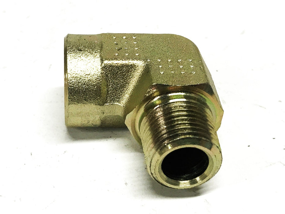 Parker 3/8 inch Male x 3/8 inch Female 90-degree Elbow [Lot of 5] NOS