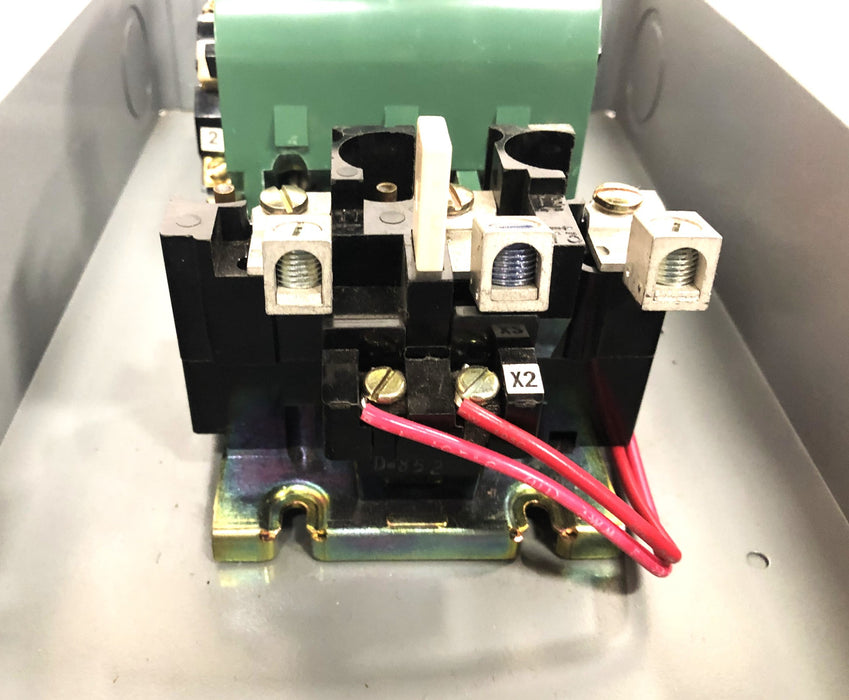Furnas Size 2 NEMA 1 3 Phase 45 AMP Magnetic Starter 14FF32BA NOS