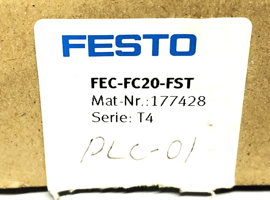 Festo Beck 24V 10W H00-S1.24 Series T4 Controller FEC-FC20-FST 177428 USED