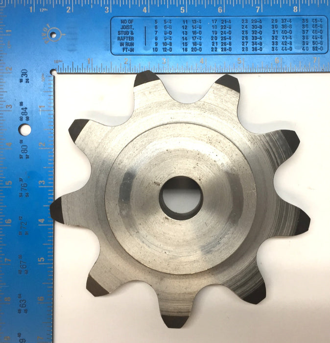 Unbranded Steel 9-Tooth Double-Pitch Sprocket w/1" Bore 2082B9 NOS