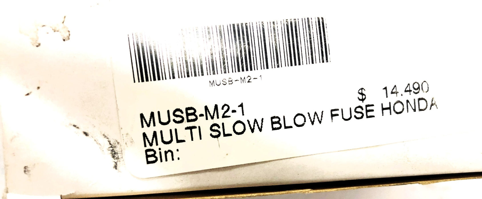 PEC Multi Slow Blow Fuse MUSB-M2-1 NOS