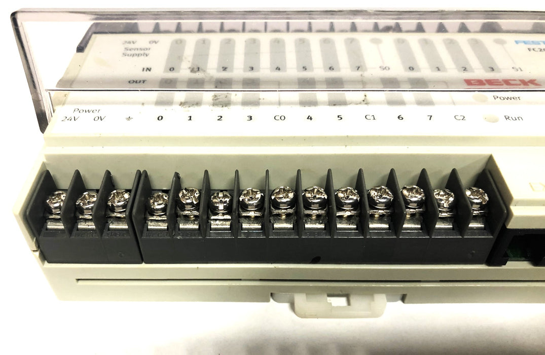 Festo Beck 24V 10W H00-S1.24 Series T4 Controller FEC-FC20-FST 177428 USED