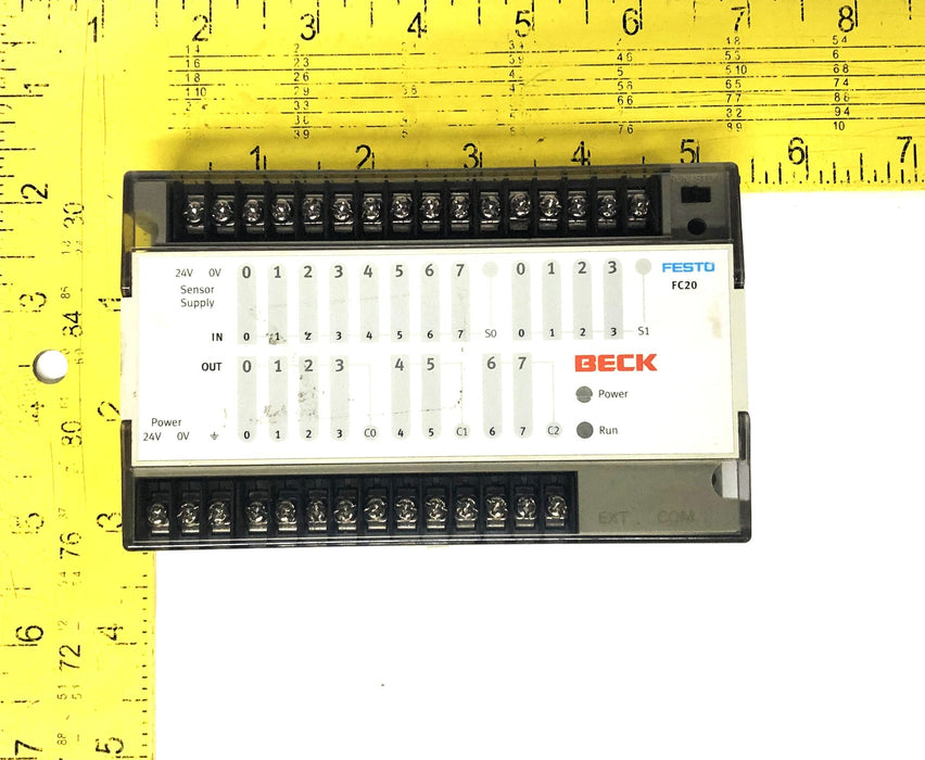 Festo Beck 24V 10W H00-S1.24 Series T4 Controller FEC-FC20-FST 177428 USED