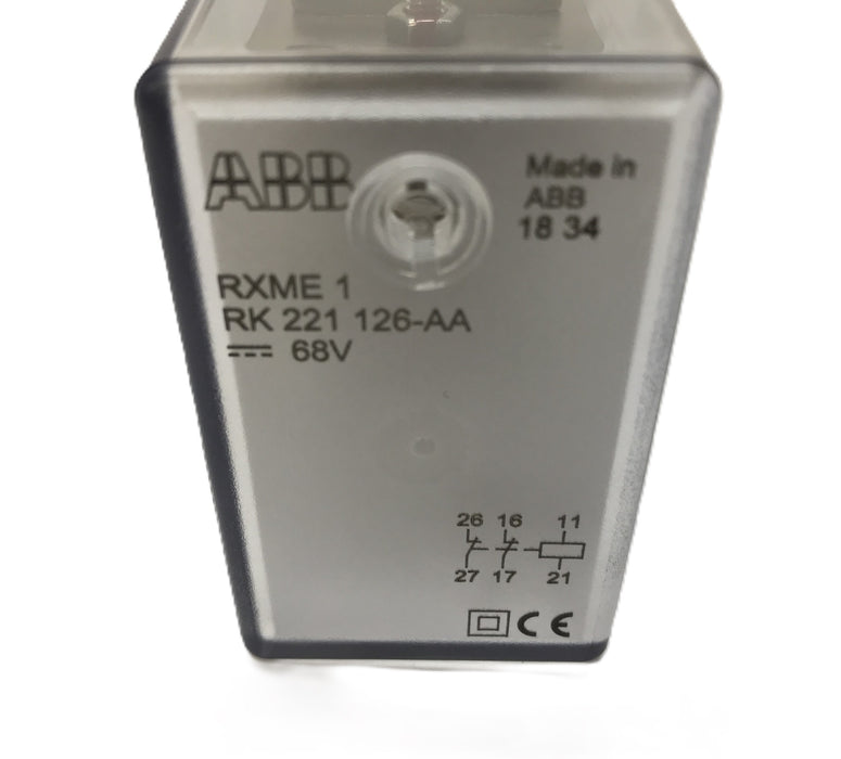 ABB Auxiliary Relay RXME1 (RK221126-AA) NOS