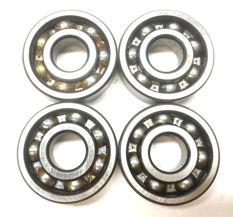 NTN Deep Groove Open Ball Bearing 608B [Lot of 4] NOS