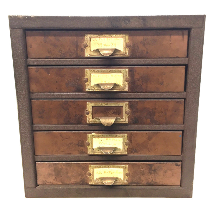 Kennedy Kits 13-1/4" x 10-1/2" x 11" 5-Drawer Machinist Tool Chest 5-D USED