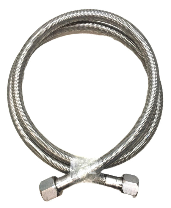 Quik 68" Stainless Steel Braided Hose with 1" Female/Female Swivel Ends NOS
