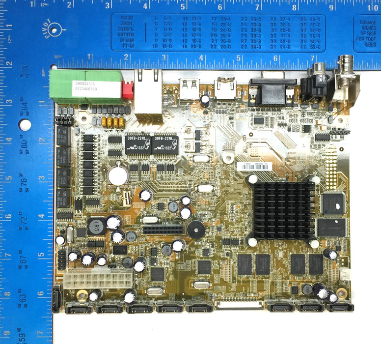 Interlogix truVision NVR 50 Control Board DS-80088 REV1.2 USED